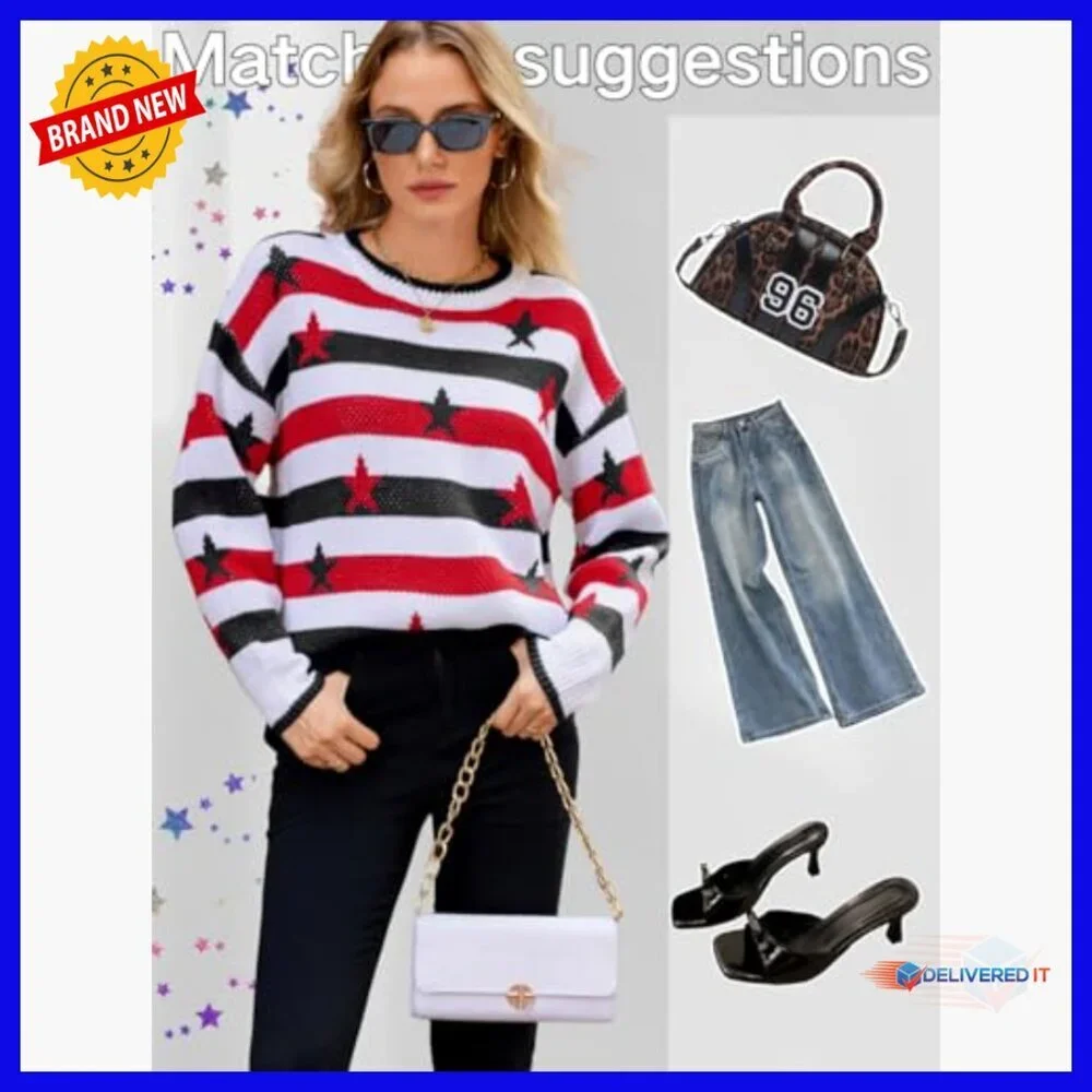 Oversized Chunky Knit Sweater Tunic Long Sleeve Crewneck High Low Top